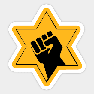 Jewish defense League double-sided Sticker
